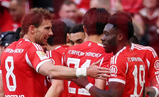 Ufootball_Bayern Munich 3 goals in 6 minutes