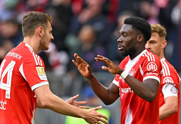 Ufootball_Bayern Munich 3 goals in 6 minutes 