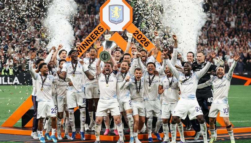 Aston Villa crowned in Europa League