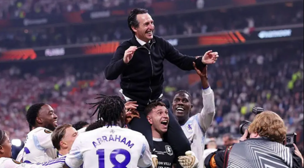 Aston Villa crowned in Europa League with the lead of Unai Emery