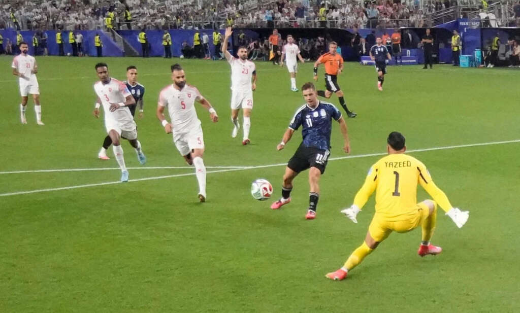 Ufootball Argentina vs Jordan