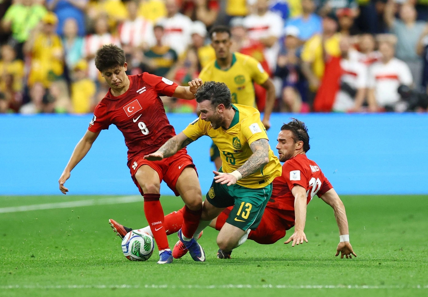 Ufootball Australia stun Turkey world cup 2026