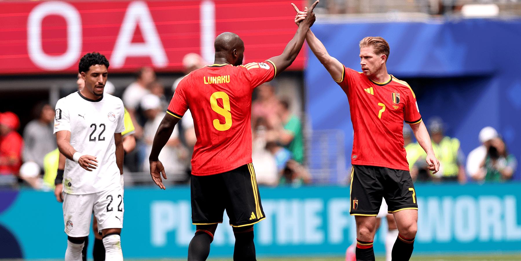 Ufootball Belgium 1-1 Egypt