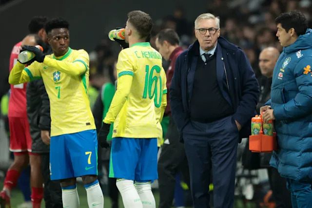 Ufootball Carlo Ancelotti Brazil Head Coach