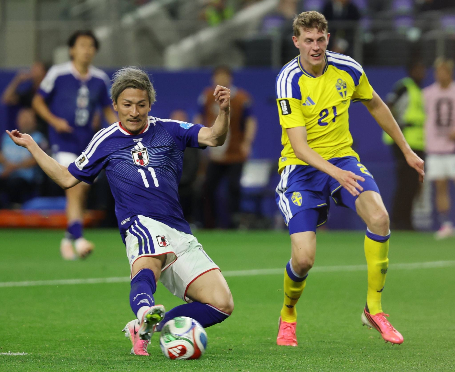 Ufootball japan vs sweden world cup