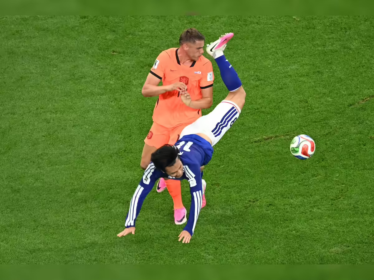 Ufootball Netherlands vs Japan World Cup