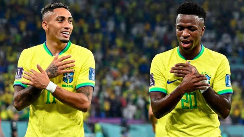 Ufootball Raphinha and Vinícius Júnior