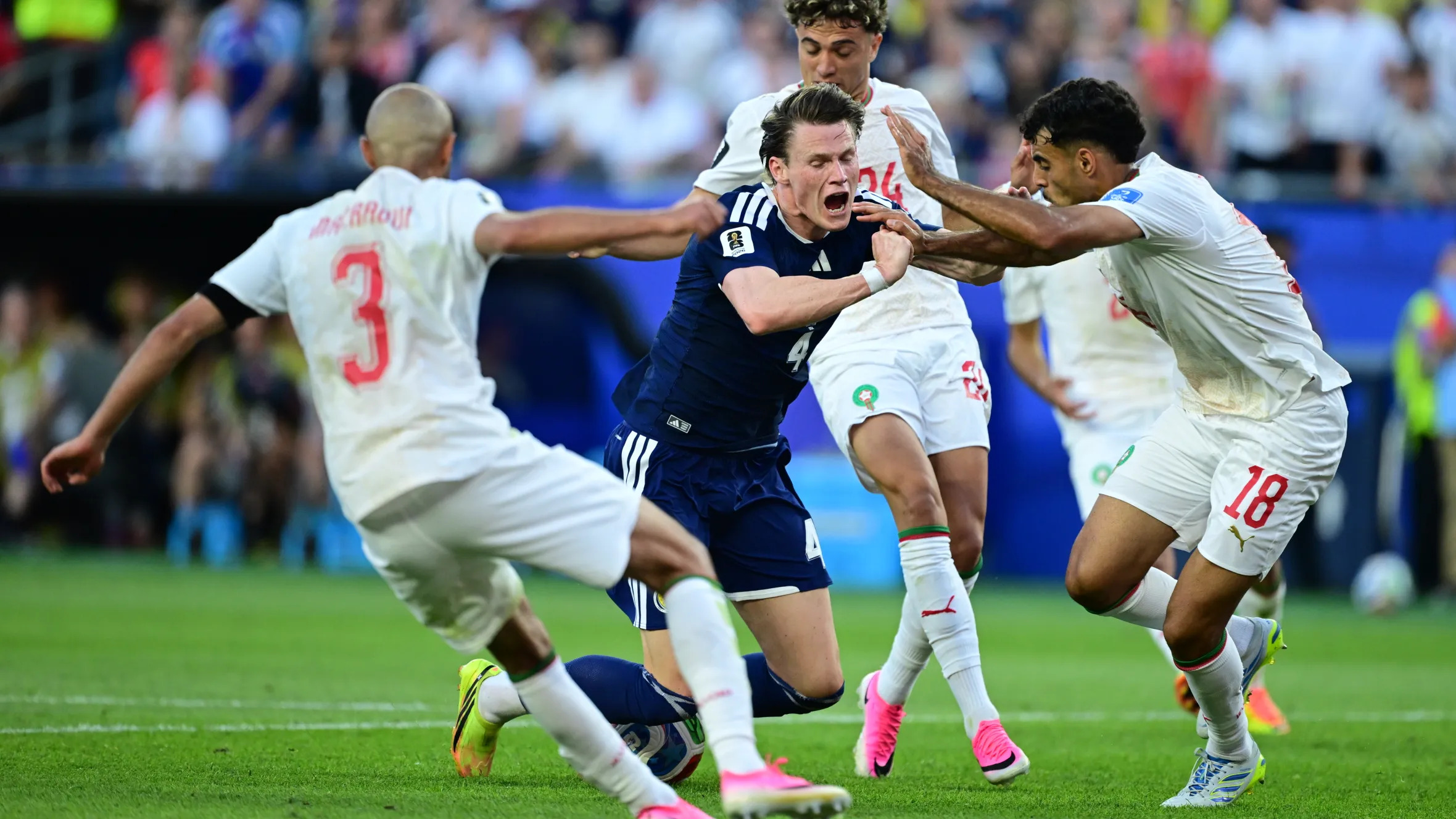 Ufootball Scotland vs Morocco 1-0