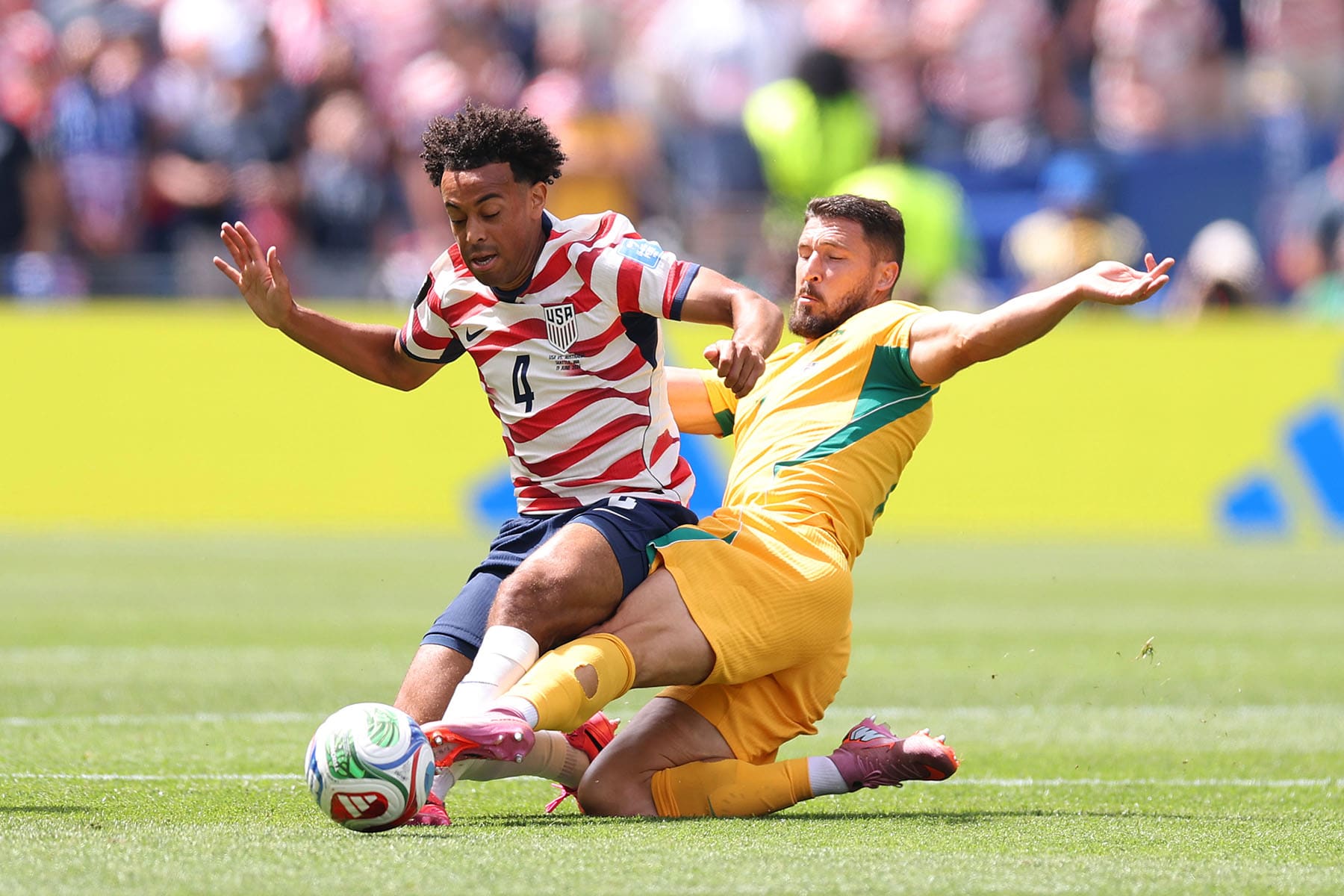 Ufootball U.S. beats Australia 2-0