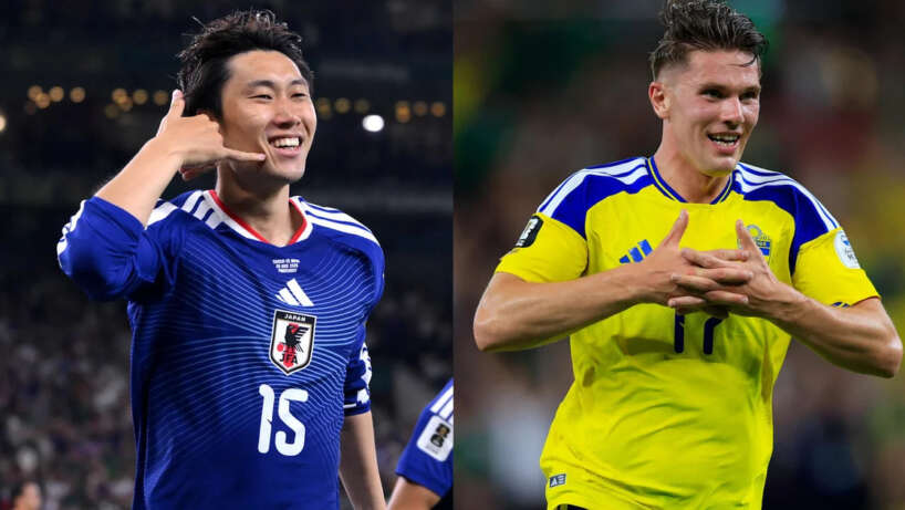 Ufootball japan 1-1 sweden world cup 2026