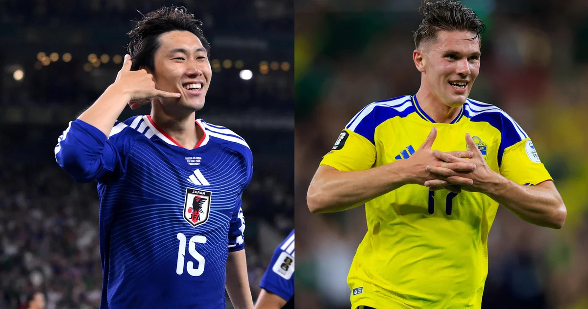 Ufootball japan 1-1 sweden world cup 2026
