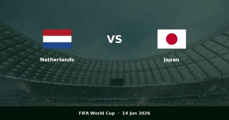荷兰 vs 日本 预测 | 国际足联世界杯