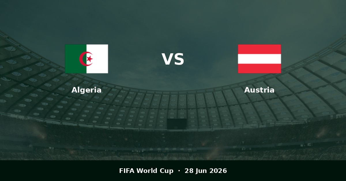 Algeria vs Austria Prediction | FIFA World Cup