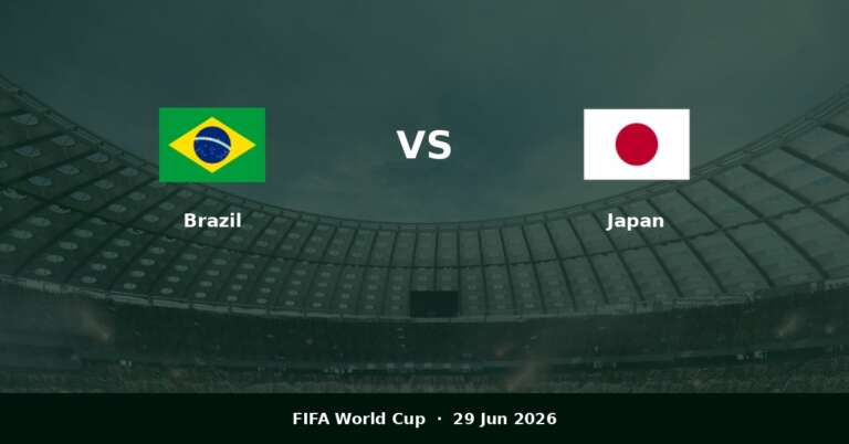 巴西 vs 日本 预测 | 国际足联世界杯