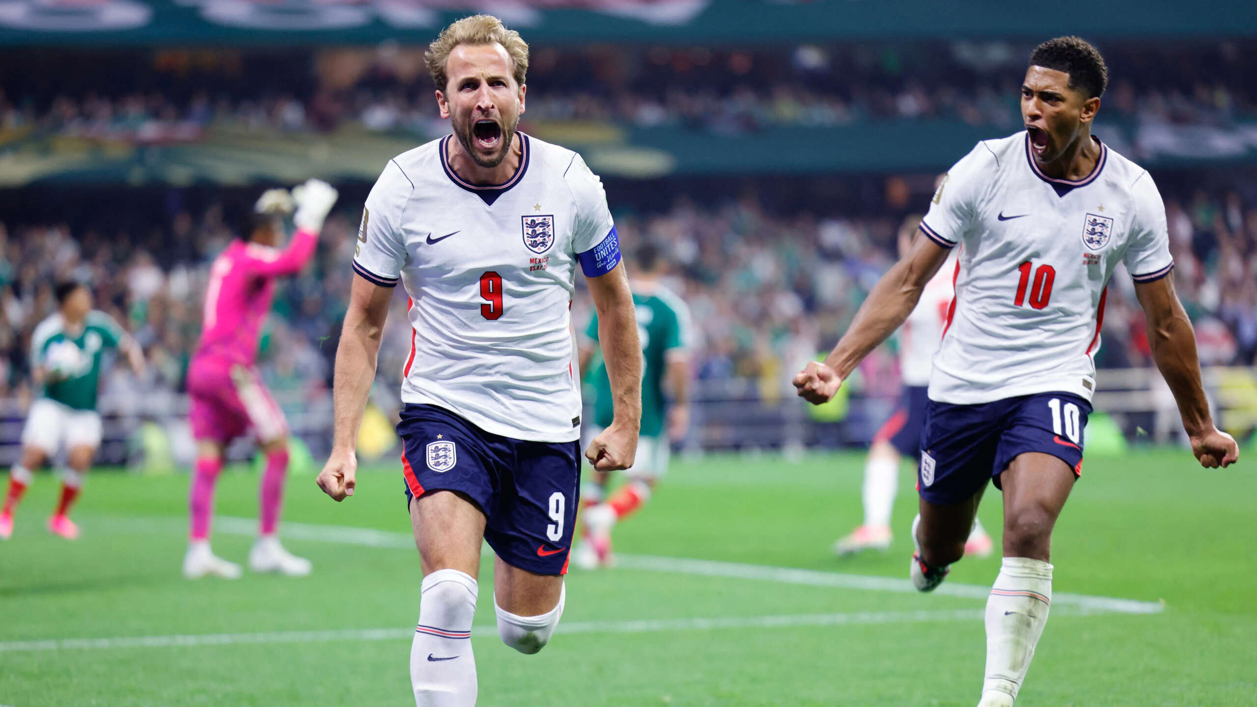 Ufootball harry kane and jude bellingham
